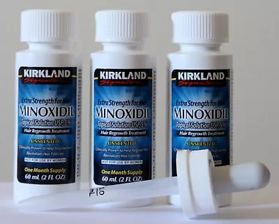 Kirkland Minoxidil 5% Extra Strength Men Hair Regrowth Solution 3 Month 05/2025 • $16.95