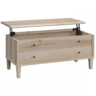 Sauder Willow Place Engineered Wood/Metal Lift-Top Coffee Table In Pacific Maple • $225.50