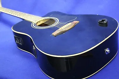 Ibanez Dreadnought Acoustic Electric  6 String Guitar V70CE-BK • $50