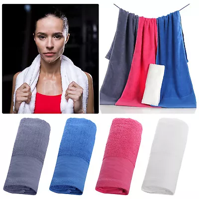 Hot Yoga Towel With Carry Bag Microfiber Non Slip Skidless Yoga Mat Towels Gift • £10.25