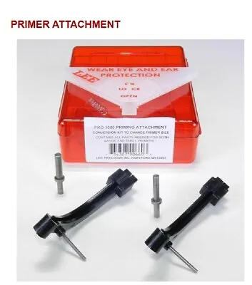 Lee 90660 Pro 1000 Progressive Press Primer Feeder Attachment Both Large & Small • $18.99