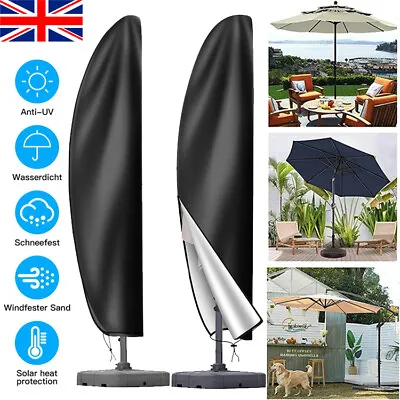 £3.99 • Buy Large Banana Parasol Cover Cantilever Umbrella Outdoor Patio Garden Waterproof
