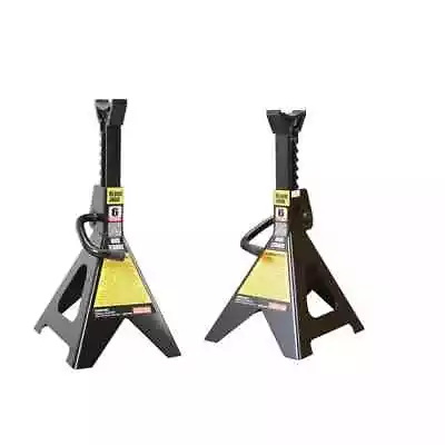 Black Jack 6 Ton Jack Stands Pair Black - T46002W Automotive Tools & Supplies • $56.93