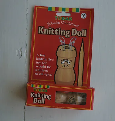£4.25 • Buy Tobar Knitting Doll