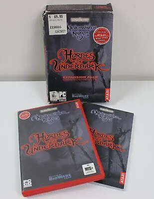 Neverwinter Nights Hordes Of The Underdark Expansion Pack PC CD ROM Windows • $22.50