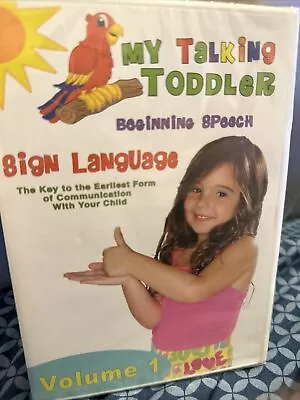 My Talking Toddler Beginning Speech - Sign Language - Volume 1 (DVD) • $6.99