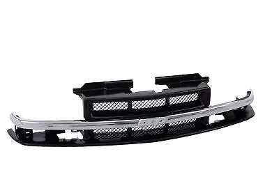 Grille Assy For Chevrolet Blazer S10 98-04 Mesh Insert With Chromed Center Bar • $98.67