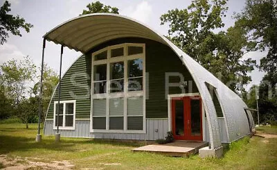 DuroSPAN Steel 40x54x20 Metal Arch Barn Dominium DIY Buildings Open Ends DiRECT • $14588