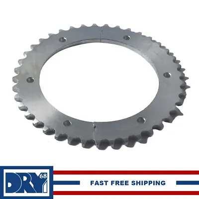 41T Split Sprocket Gear #420 Pitch Chain Axle Hub Go Kart Racing Mini Bike Cart • $22.99