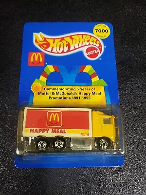 1994 Hot Wheels McDonald's Happy Meal Hauler Limited Edition 1 Of Only 7000!!!! • $39.99