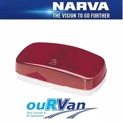 1 X NEW NARVA 86330 Caravan Camper Rear End Outline Lamp Light Jayco Windsor Red • $21.95