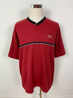 Vintage Oakley Mens Surfwear Small Logo Skateboarding T-Shirt Shirt Tee Size XL • $69.95