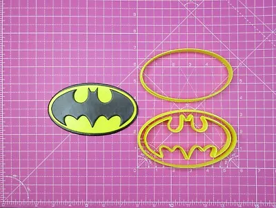 £15 • Buy Batman Logo Fondant Cookie Cutter. 3D Batman Fondant Cookie Cutter Set.