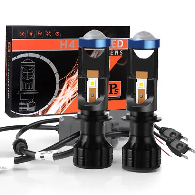 2x H7 Projector LED Headlight Bulbs Kit High Low Beam DRL Super Bright White LHD • $43.98