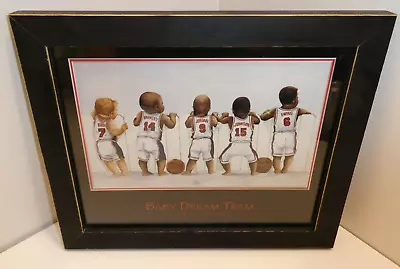 USA Baby Dream Team By Kenneth Gatewood Michael Jordan Bird Barkley Magic Ewing • $23.99