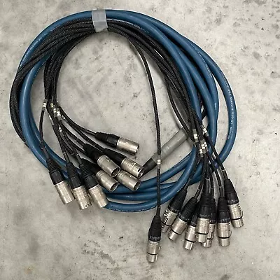 Van Damme 5m 8-Way Balanced Neutrik XLR Studio/Live Multicore/Snake/Loom Cable • £119