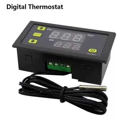 LED Display Digital Thermostat Temperature Controller Thermostat Module • £5.74