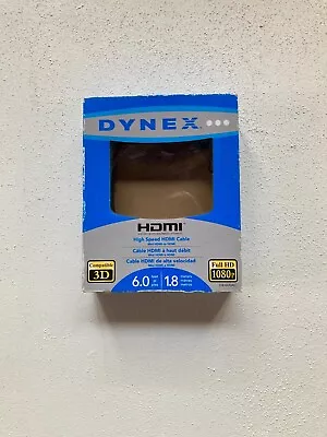 DYNEX HDMI High Speed Cable 6 Feet Full HD 1080p Mini HDMI To HDMI • $6