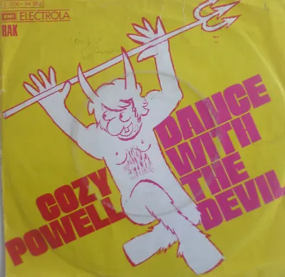 7  1973 GLAM VG++ ! COZY POWELL : Dance With The Devil • £11.93