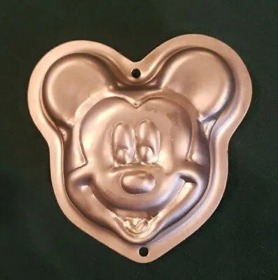 Vintage Mickey Mouse Disney Metal Cake Mold • $6.99