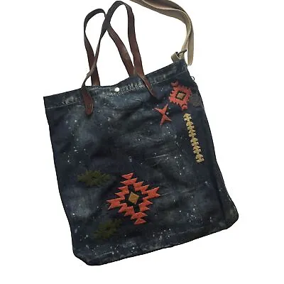 Ralph Lauren Denim & Supply Aztec Tote Bag Navajo Southwestern Satchel  • £95