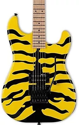 ESP LTD George Lynch GL-200MT Electric Guitar Yellow Tiger Stripes Finish • $749