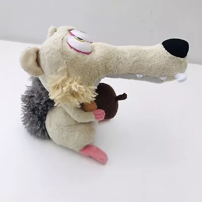 Ice Age • Scrat Squirrel With Nut • 8” Soft Toy Plush • 2013 • £5.99