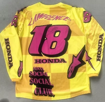 Jett Lawrence Signed #18 Motocross Replica Jersey - Supercross Anti Social PSA  • $849