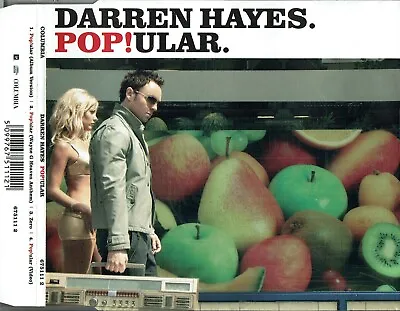 DARREN HAYES - 5  CD - Pop!ular (+ Wayne G Heaven Anthem) + Video • £3.90