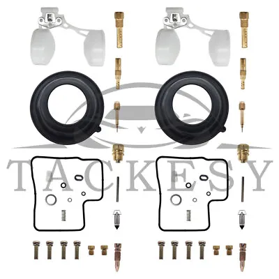 FOR Honda VT500 1983-1987 VT500 C E Carburetor Repair Kit & Float Diaphragm • $18.85