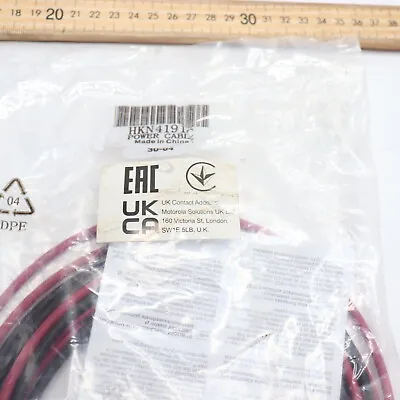 EAC Motorola Car Radio Cords HKN41910 - Cords Only - Incomplete • $44.98