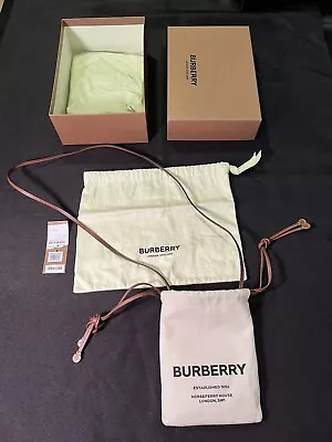 Burberry Small Shoulder Crossbody Messenger Purse Bag Tote Pouch All Authentic • $500