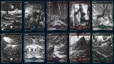 Innistrad: Crimson Vow Full Art Land Set (1 Each Of 10) MTG Magic • $7.98