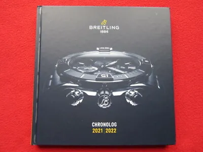 £22 • Buy Breitling 2021 - 2022. 195 Page UK Chronolog Hardback Catalogue/Brochure. 