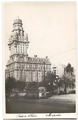 RPPC Postcard Palacio Salvo Montevideo Uruguay  • $20