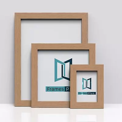 OAK Picture Frames Square Photo Modern Poster Frame A1 A2 A3 A4 A5 • £6.41