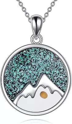 Mustard Seed Move Mountain Faith Necklace Sterling Silver Gifts For Women Men • $110.35