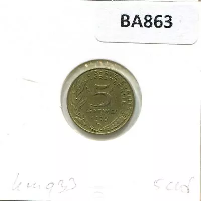 5 CENTIMES 1979 FRANCE Coin French Coin #BA863C • $1.52