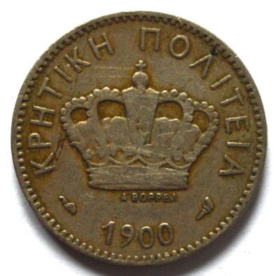 £2.95 • Buy Greece (crete), Georgios,  1900, 10 Lepta.                                  A4-4
