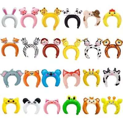 £4.95 • Buy 10 PCS Kids Headband Balloon Children Birthday Halloween XMAS Party Decoration