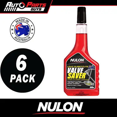 Nulon Lead Substitute Valve Saver For Leaded Petrol Engine 500ml 6 PACK BULK BUY • $103.99