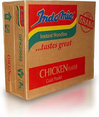 Indomie Instant Noodles Chicken Flavour 70g (Box Of 40) - Product Of GHANA • £15.49