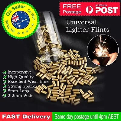 25 Universal Flint Stone Replacements Lighters Zippo Cigar Cigarette Welder Kero • $5.25