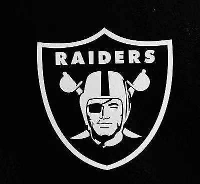 2X  Oakland Raiders 5  NFL Football Team Logo Car Window Vinyl Decal Sticker • $4.06