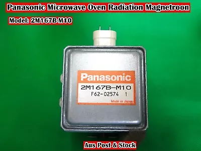 Panasonic Microwave Oven Spare Parts Radiation Magnetron 2M167B-M10 (D119) USED • $29.69