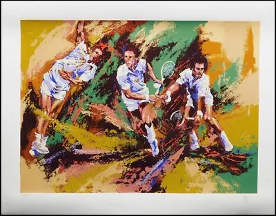 Mark King  Total Tennis  Tennis Players  Hand Signed Art  Make An Offer!! • $2800