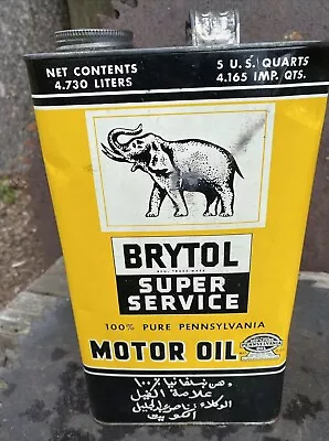 SUPER RARE ELEPHANT Graphics Brytol Penn State Oil Co.“Arabic Writing”NO RESV • $51