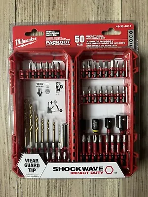 Milwaukee 48-32-4013 Shockwave 50 Pc Impact Drill/Driver Bit Set • $34.99