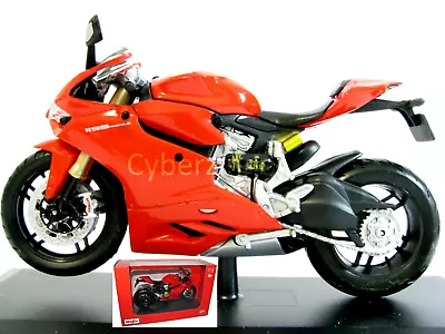 Maisto Ducati 1199 Panigale Red 1:12 Scale Model Motorcycle Brand New In The Box • $16.99