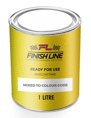 Basecoat Paint Ready For Use Mixed To Car Colour Code - Bodyshop High Quality • £19.95
